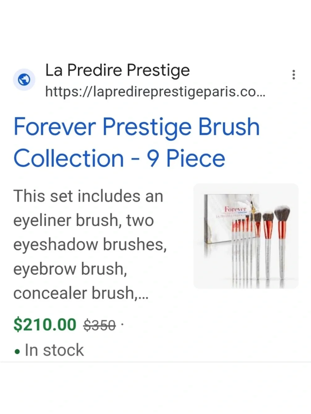 Predire brush collection complete 12
